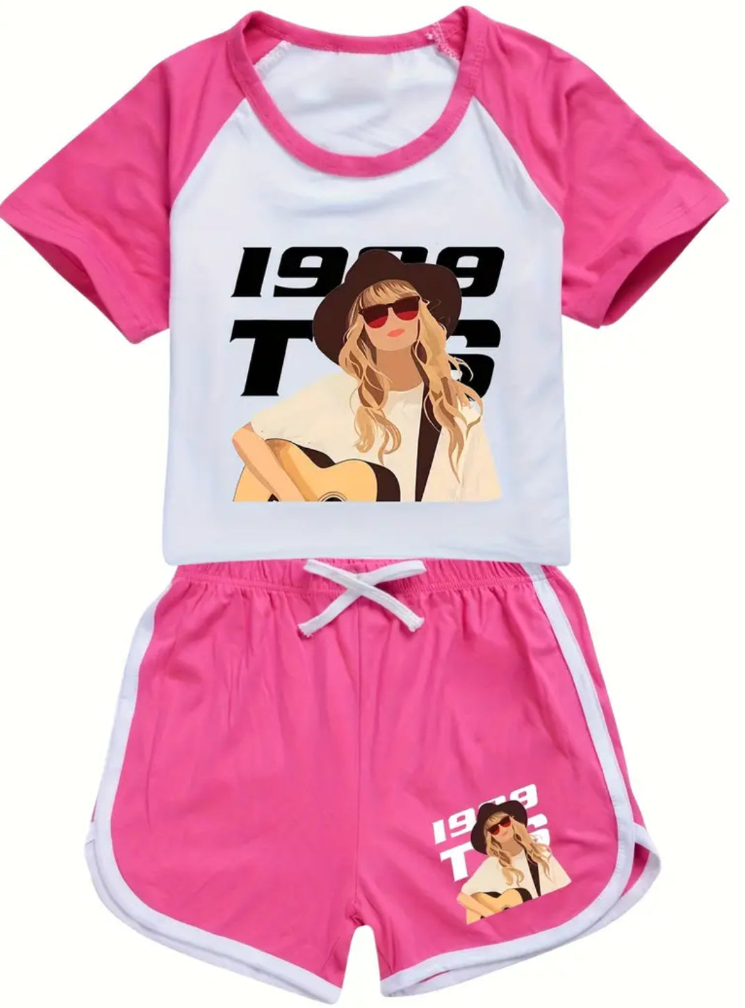 1989, Swifties, Tweens, T-shirt And Shorts Set