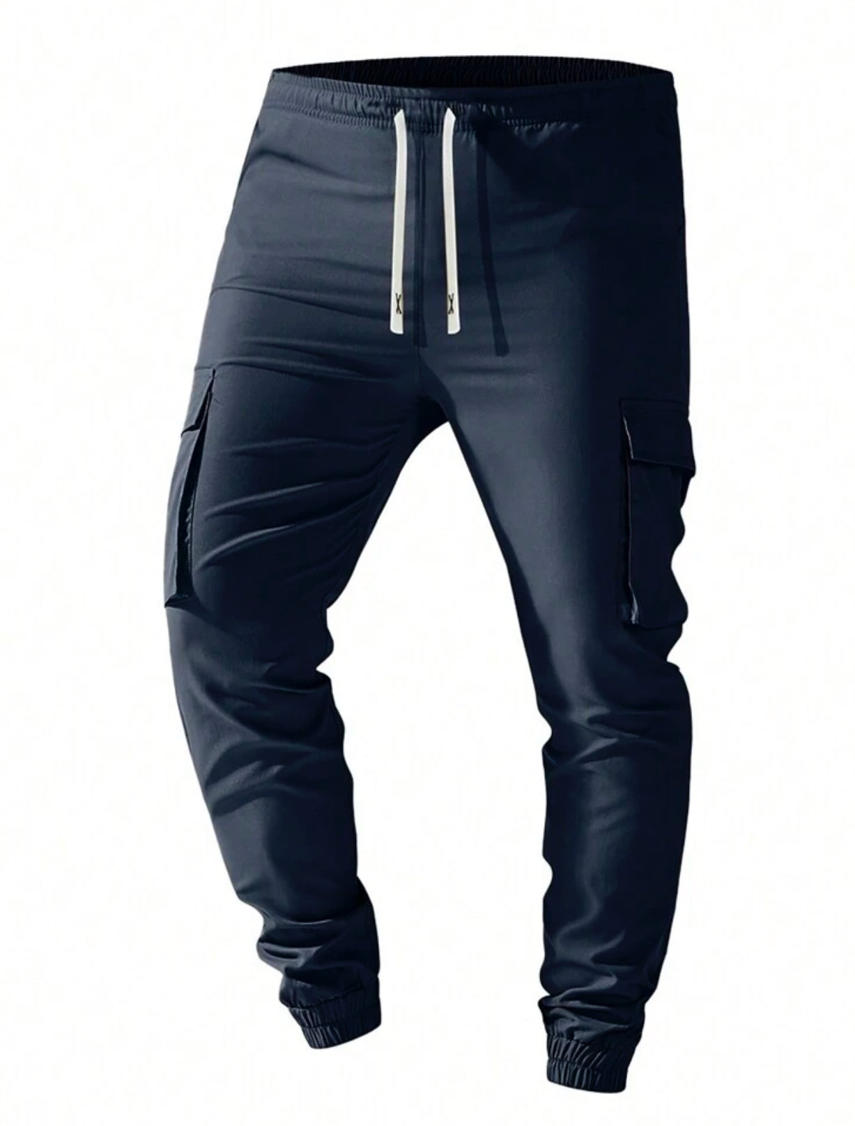 Casual Drawstring Workwear Trousers, Joggers Teens