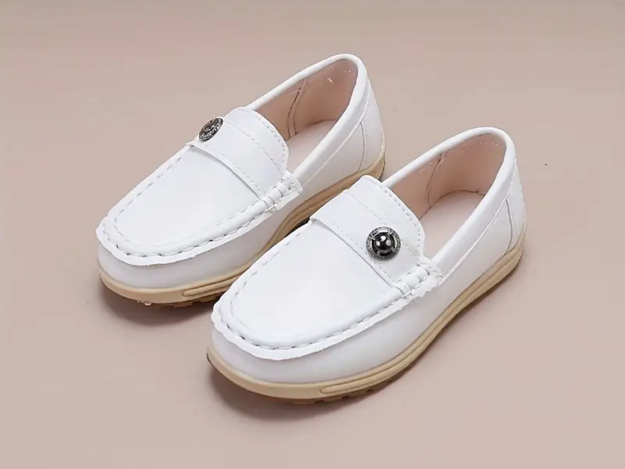 Casual Solid Color Slip On Loafer Shoes For Boys, Comfortable Lightweight