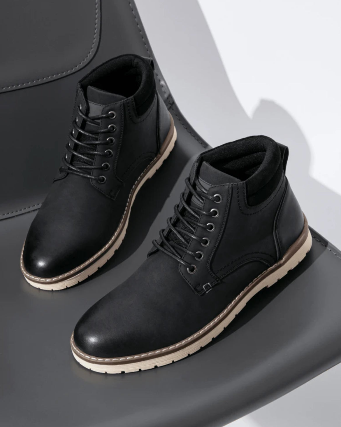 Men's Business Casual, Chukka, Water-Resistant Ankle Boots