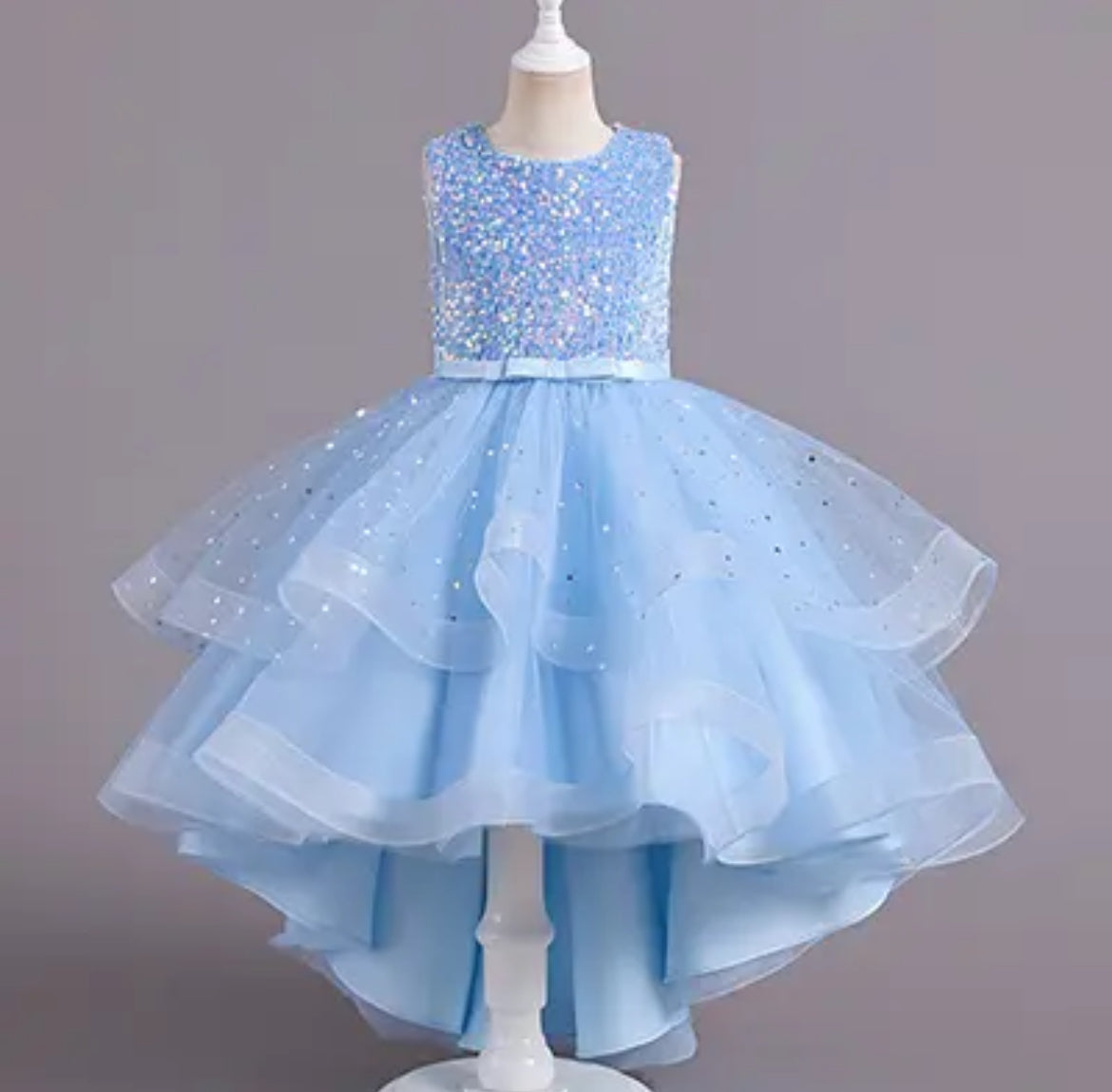 “Summer Sequins” Sleeveless Princess Dress