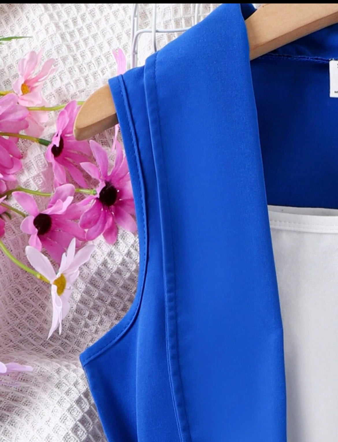 Tween ‘BIZ’ 3 PCS Blue Shorts Set Top & Vest