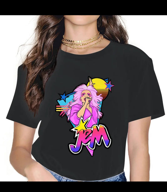 Plus Size, Retro 80S Jem Classic Tee, Bringing Back The 80’s 🦄🌈 Collection