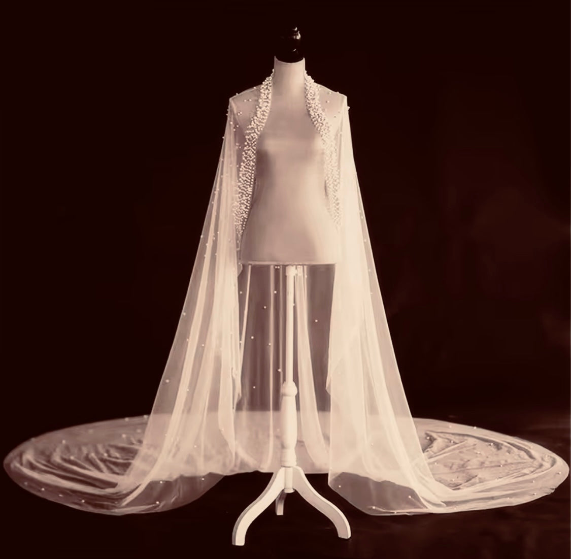Tulle ‘CRYSTAL BRIDE’ Wedding Veil’s