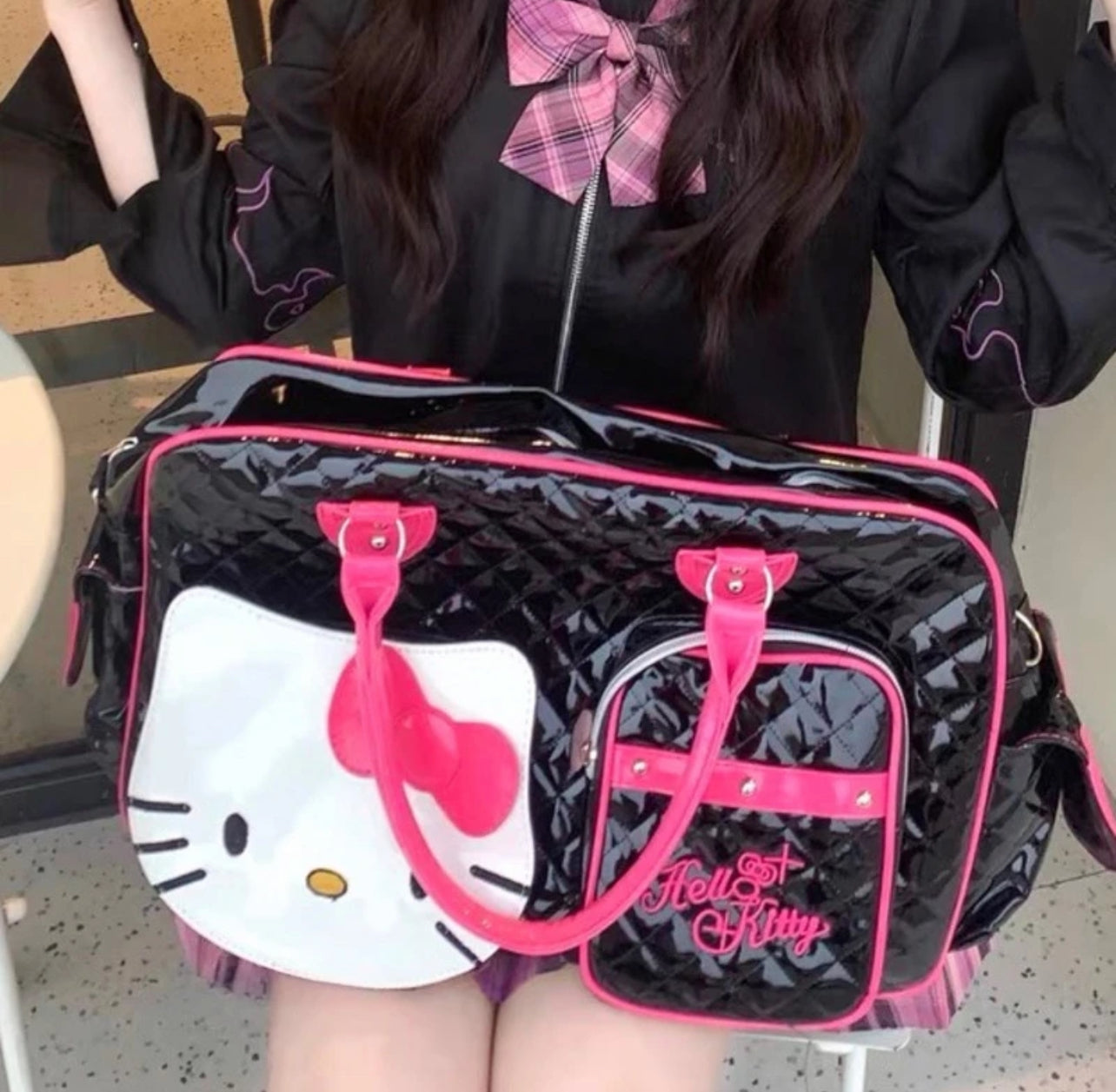 Hello Kitty ♥️ Çantë kryqe me kapacitet të madh Sanrio Hello Kitty