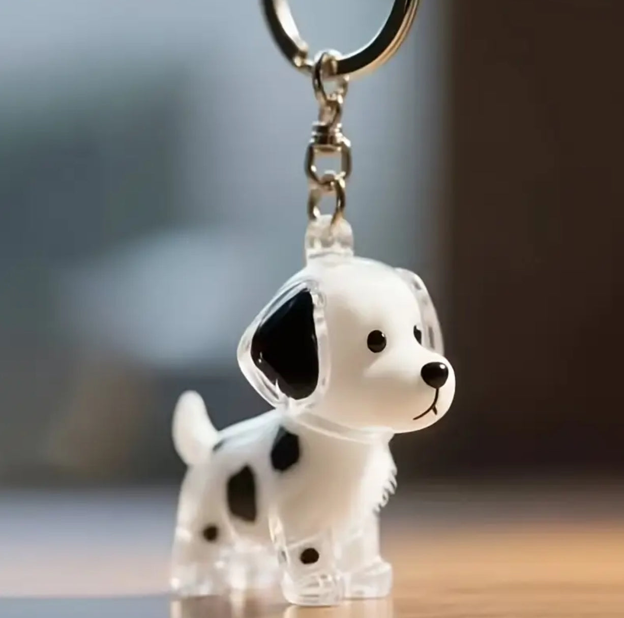 “My Buddy” Transparent Pet Hair Storage Capsule Keychain, Pet Owner's Keepsake or a Decorative Piece for The Desk