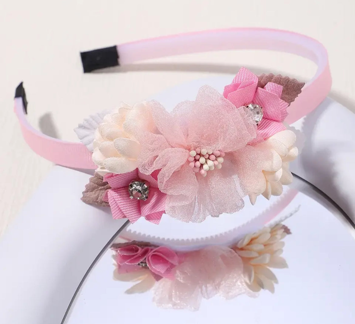 1pcs “Flower Crown” Headband, Bride Wedding, Hair Accessories