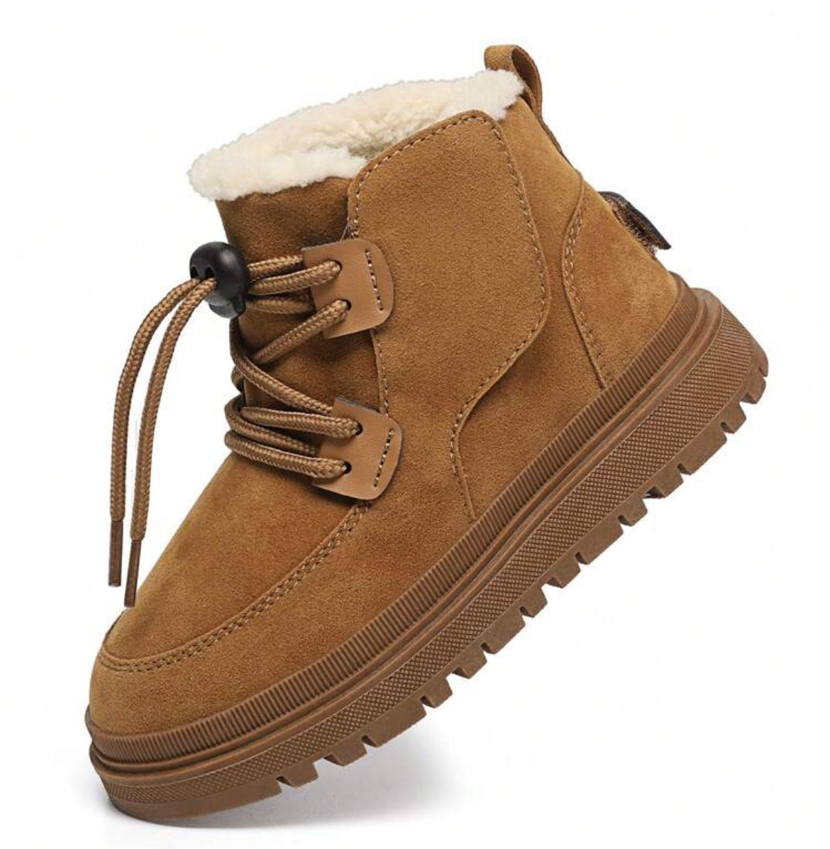 Kids Warm Plush Lined Snow Boots, Gender Neutral 🧸