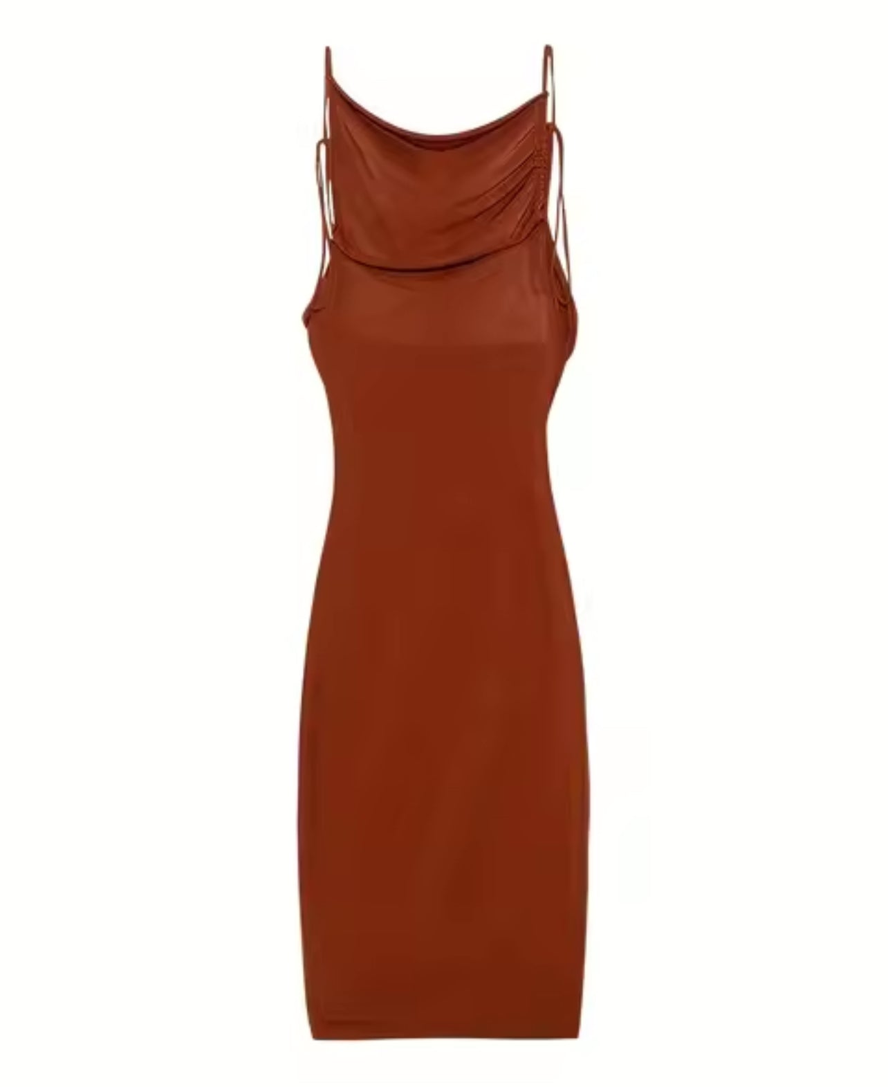 “Fashionite” Sexy Strapless Hang Neck, Dress