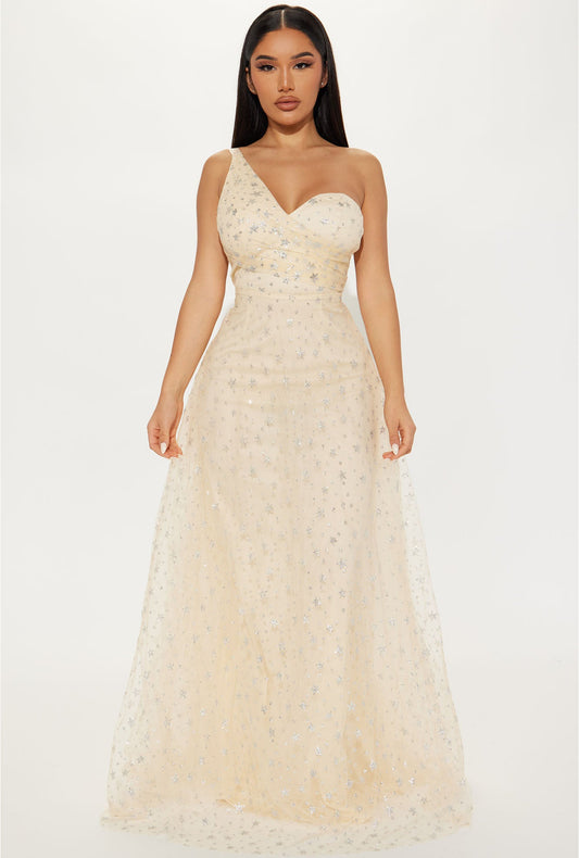 “Starry Night” Tulle Evening Gown, XS-3XL