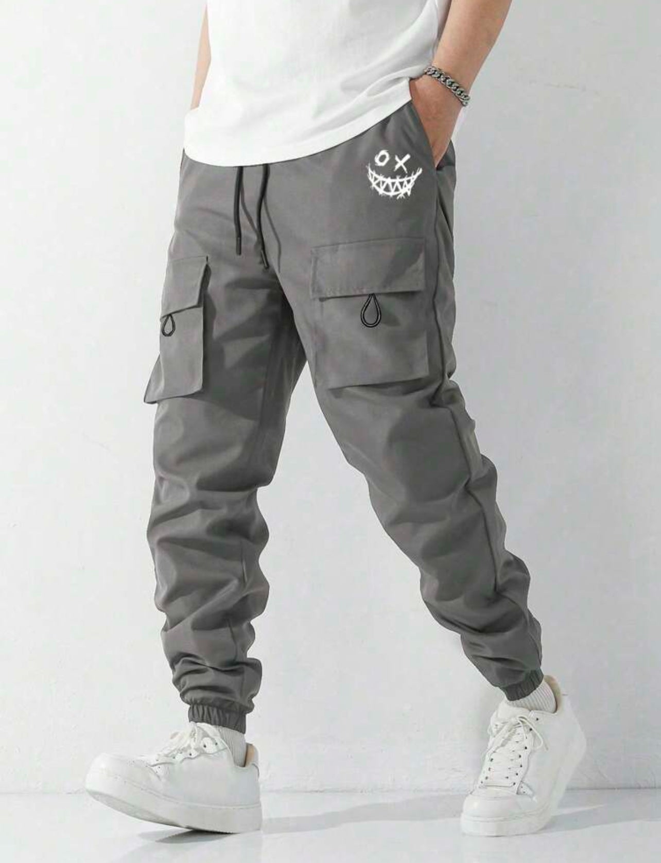 Joggers, Seasonal Casual Drawstring Cargo Pants,Youth