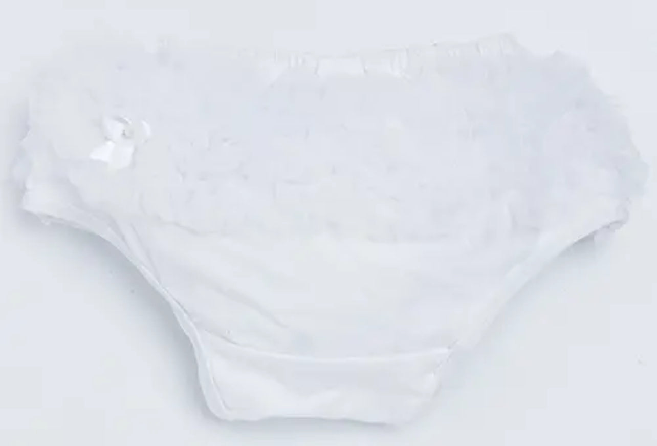 Baby Cotton Bloomers, Ruffled Diaper Covers