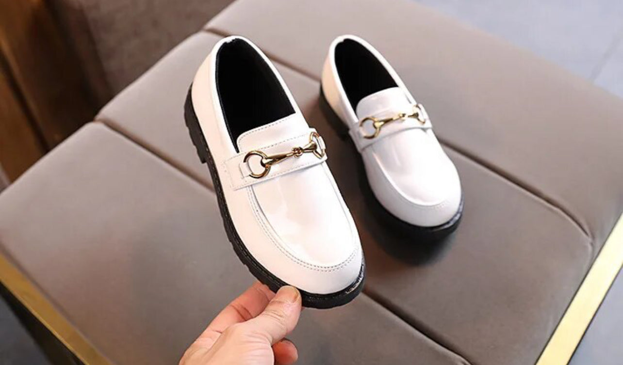 Children Leather Shoes for Boys, Casual Loafers