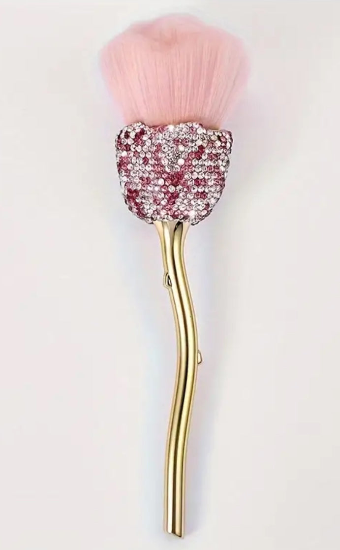 Bling Rose, Makeup Brush - Soft Fiber Multi-functional Cosmetic Tool