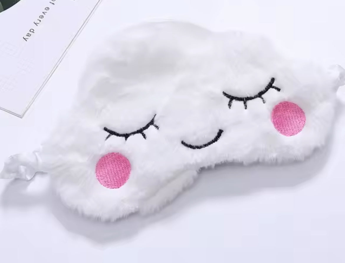 Plush Sleeping Mask | Elastic Band