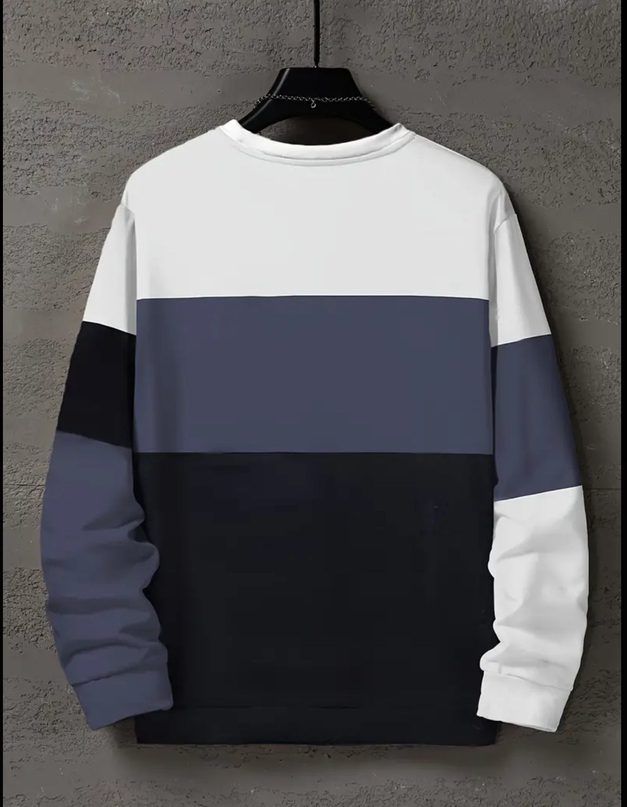 The Matthew, Color Block Casual Sweatshirt