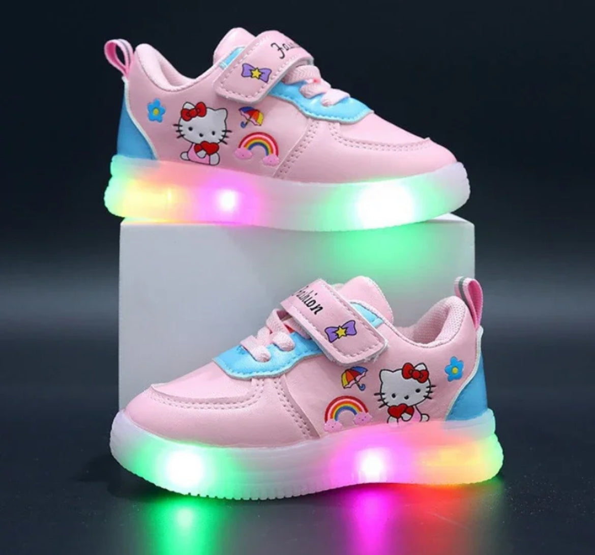 🩷 Hello Kitty Toddler, Led Light Shoes