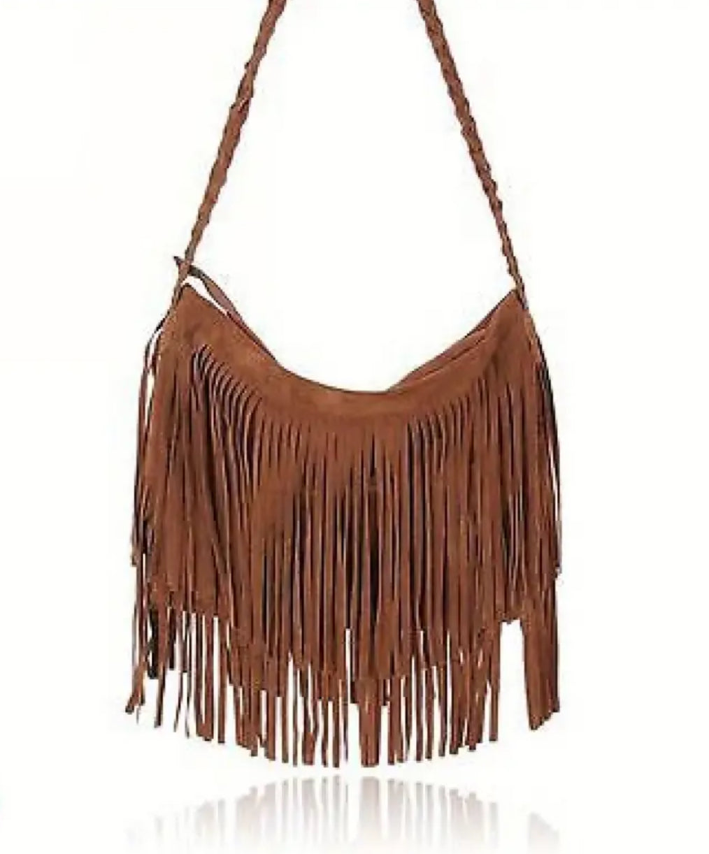 Çanta supe “Tassel Suede”, çantë e bukur