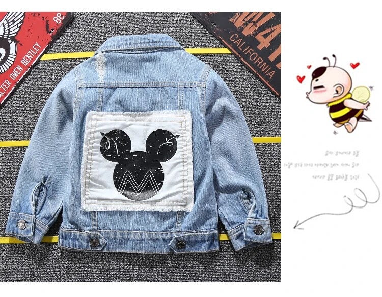 Chaqueta vaquera Mickey 🖤 Niños