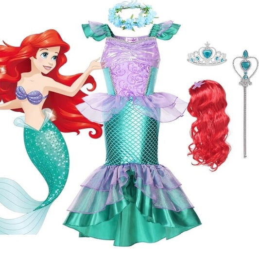 Sequins Mermaid Princess Dress