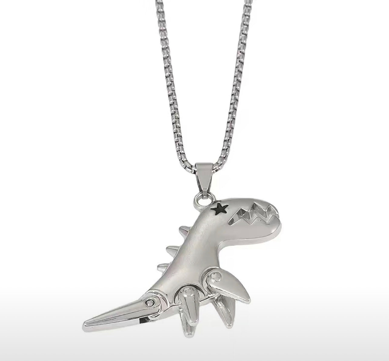 Dinosaur Pendant Necklace