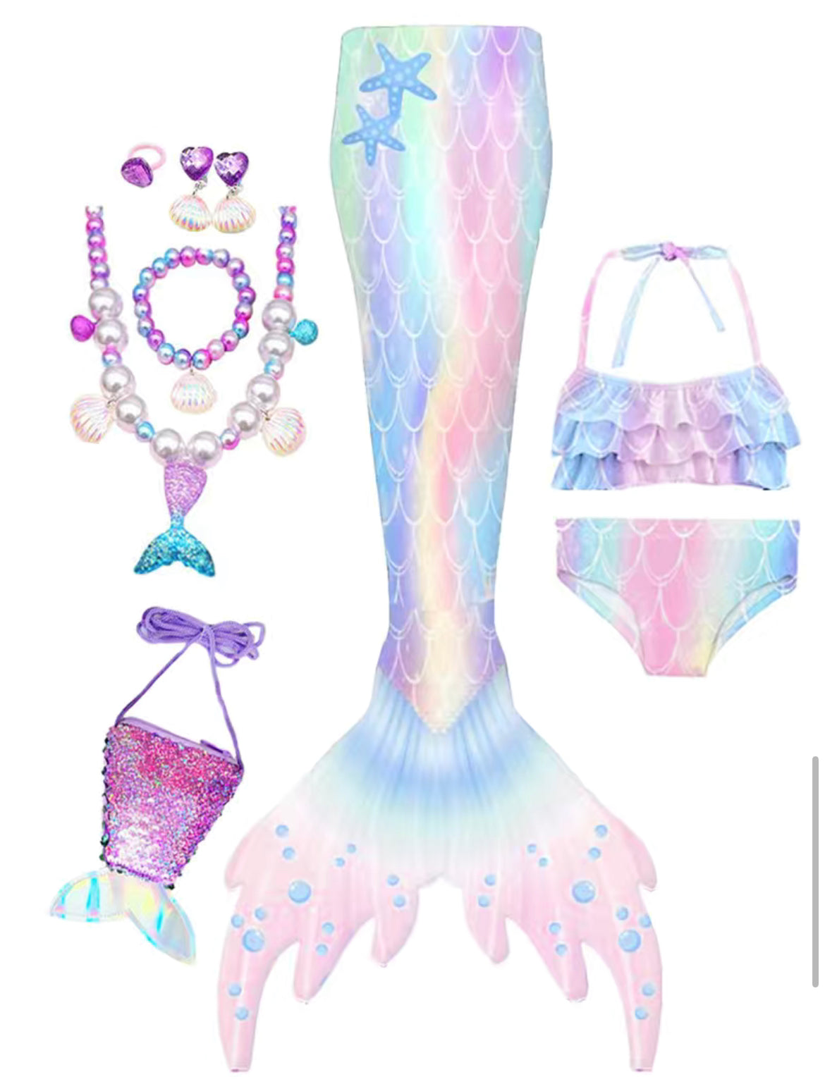 I’m a Mermaid Swimsuit, Tail & Accessories