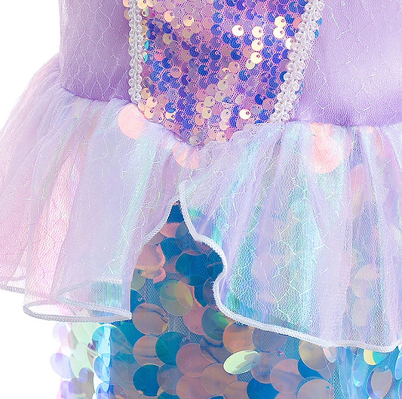 Sequins Mermaid Princess Dress