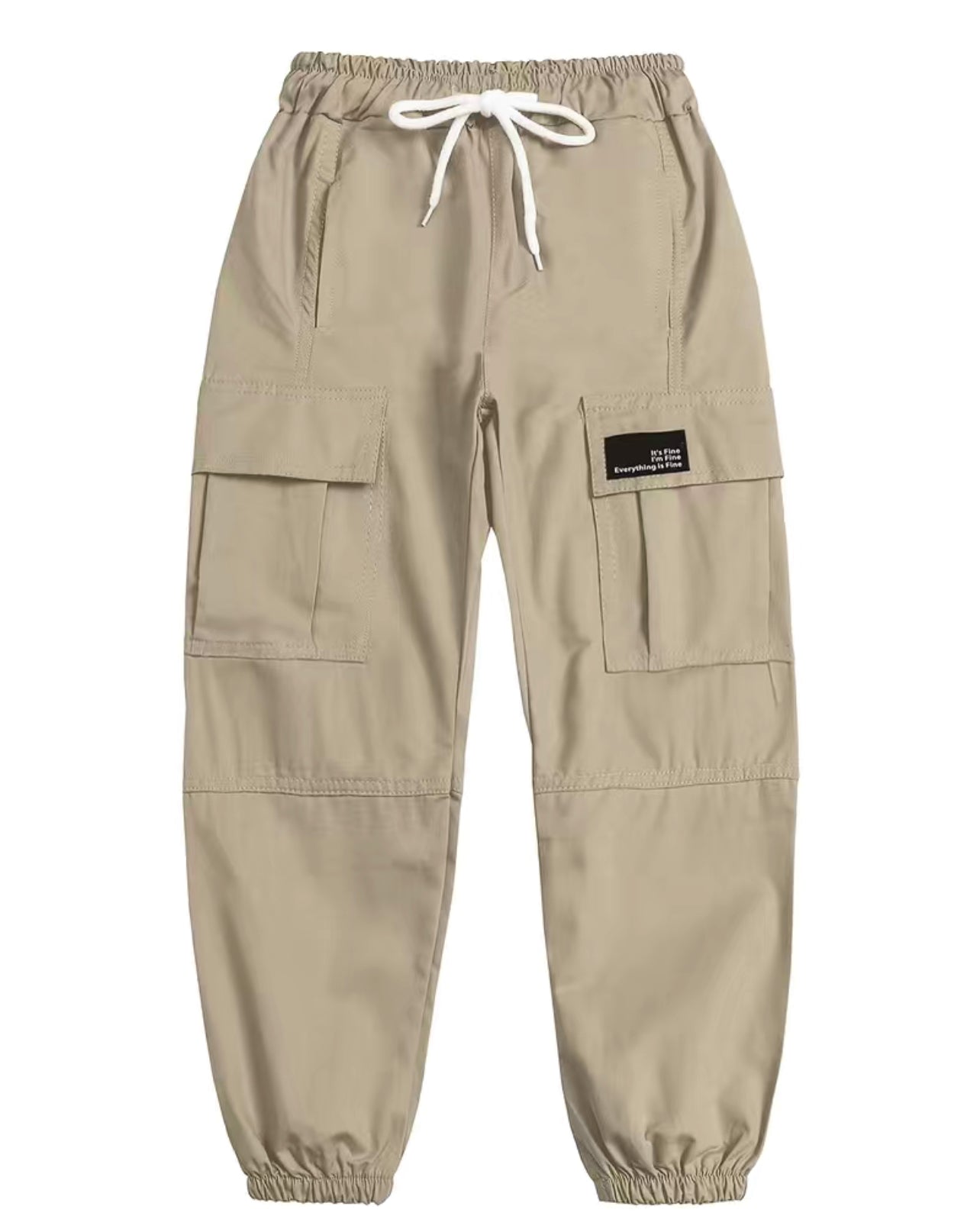 Girls Pastels Cargo Pants