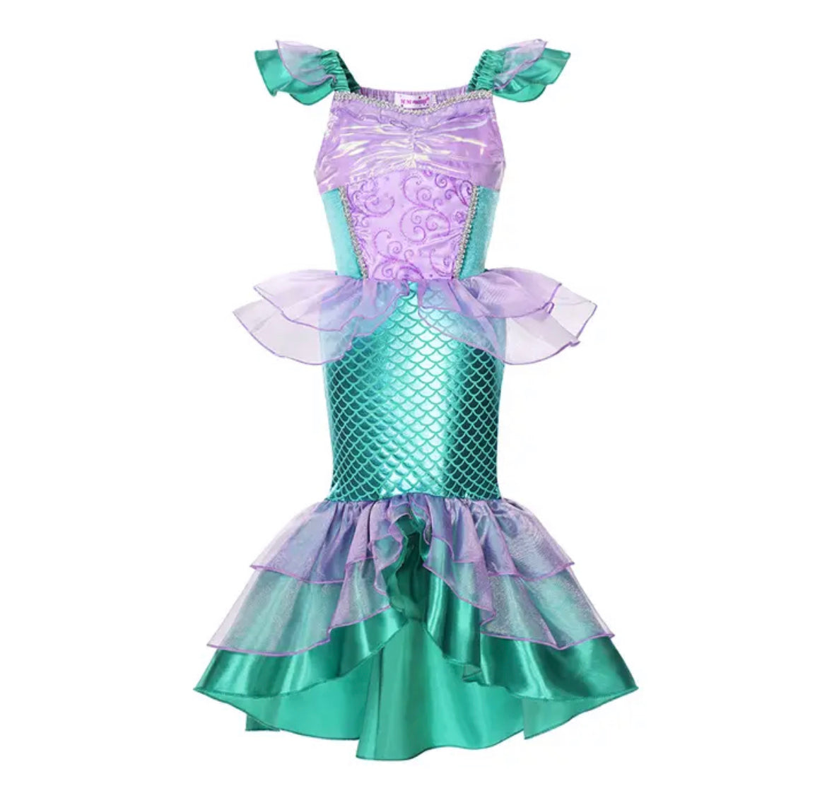 Sequins Mermaid Princess Dress